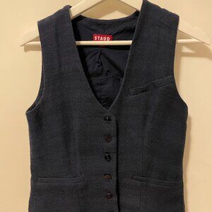STAUD Brett twill vest